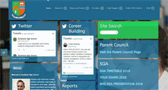 Desktop Screenshot of dunblanehighschool.org.uk